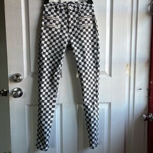 BDG - Urban Outfitters Black and White Checkered Pants
